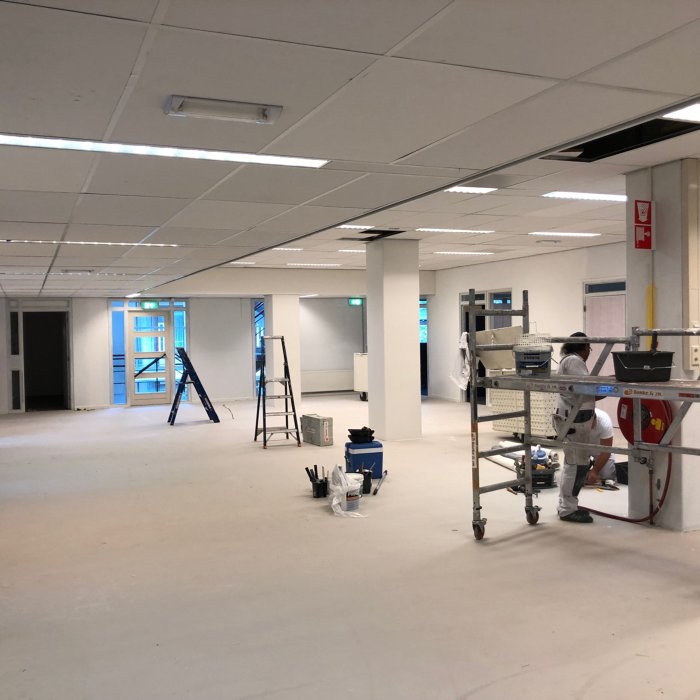 Project Hogeschool Saxion door Schildersbedrijf Bonke