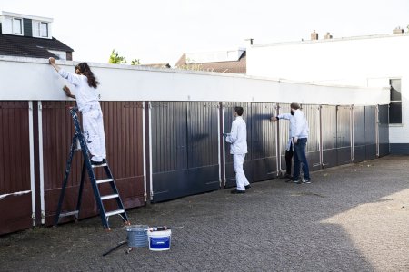 Schildersbedrijf Bonke de toppers van Vakschool Het Diekman