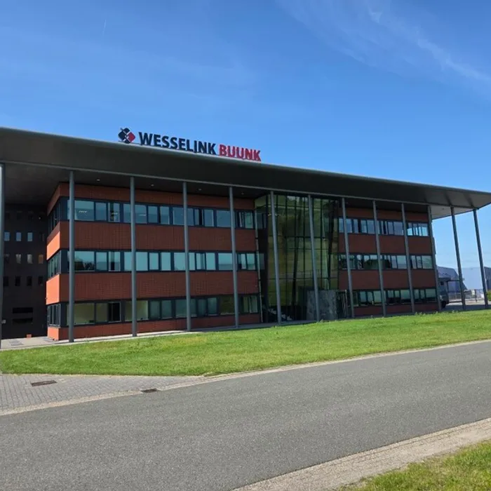 Voorgevel van Wesselink Buunk aan de Marssteden na afronding van de werkzaamheden